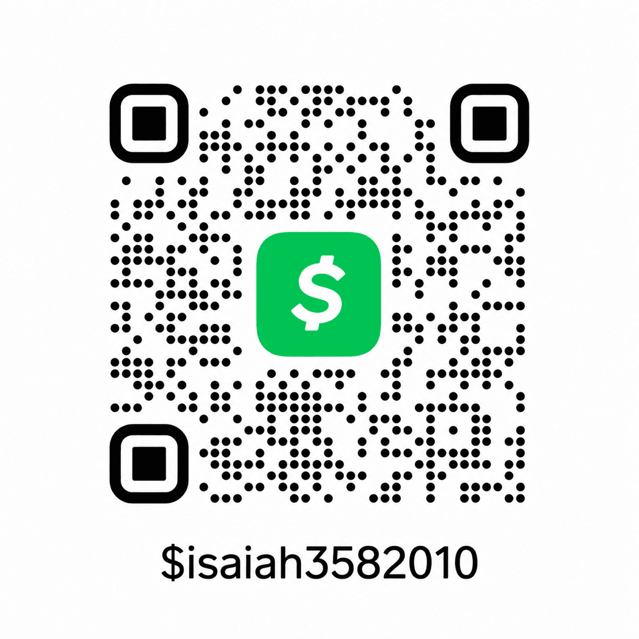 Scan to give to Isaiah 35:8 Ministries on Cash App